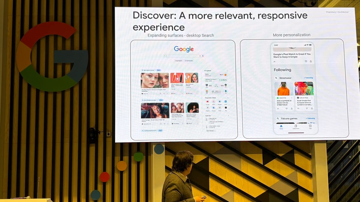 Google começa a rastrear Discover no desktop no Search Console