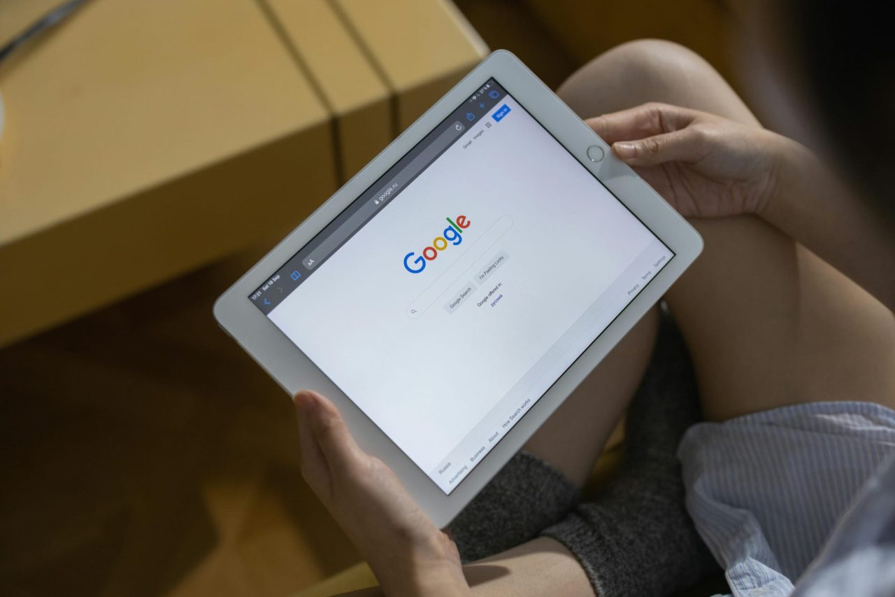 Interface do google